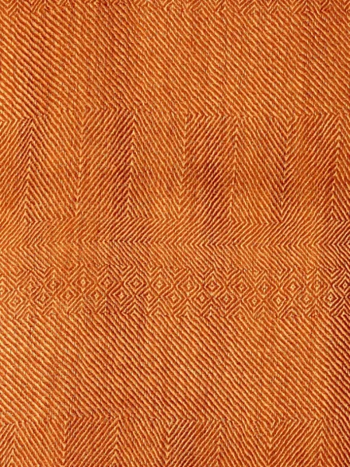 ALTEA TONAL MIXED PATTERN SCARF - ORANGE