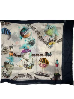 19ANDREA'S47 CASHMERE SCARF - J. VERNE