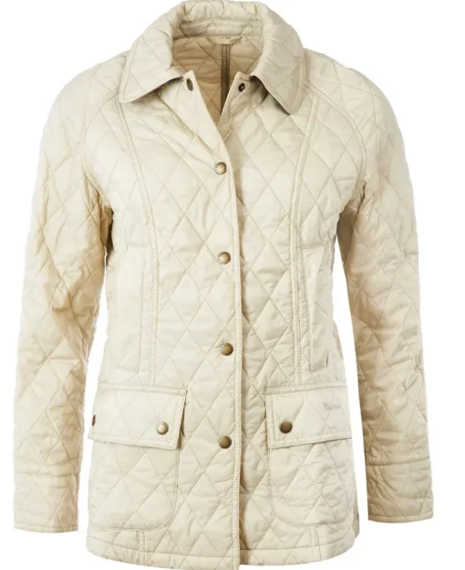 BARBOUR BEADNELL QUILTED WOMEN'S JACKET - PEARL