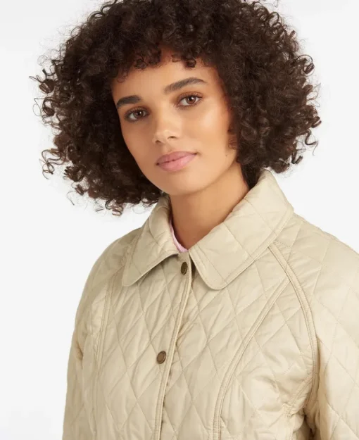 BARBOUR BEADNELL QUILTED WOMEN'S JACKET - PEARL