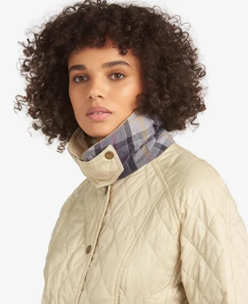 BARBOUR BEADNELL QUILTED WOMEN'S JACKET - PEARL