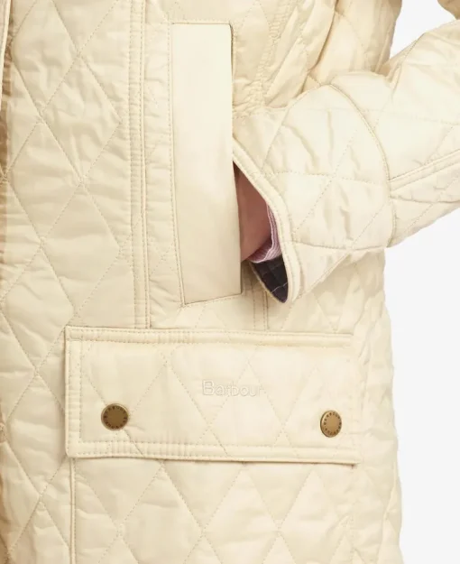 BARBOUR BEADNELL QUILTED WOMEN'S JACKET - PEARL