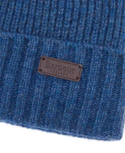 BARBOUR CARLTON BEANIE - DARK DENIM