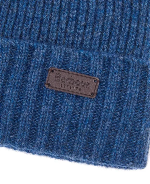 BARBOUR CARLTON BEANIE - DARK DENIM