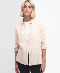 BARBOUR MARINE WOMEN'S SHIRT - BRAN STRIPE