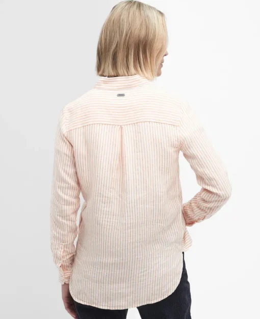 BARBOUR MARINE WOMEN'S SHIRT - BRAN STRIPE