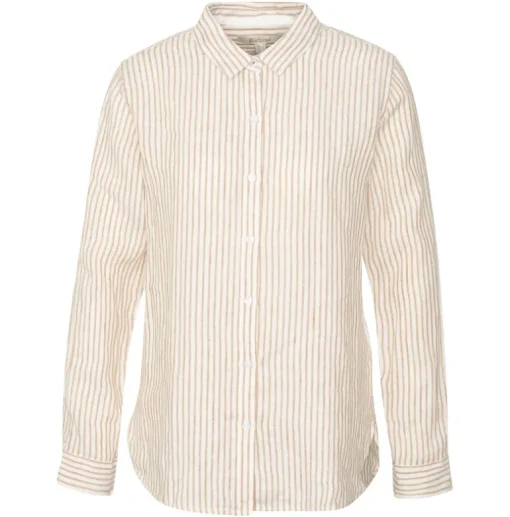 BARBOUR MARINE WOMEN'S SHIRT - BRAN STRIPE