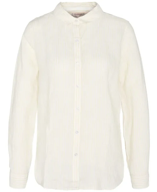 BARBOUR MARINE WOMEN'S SHIRT - LIMEADE STRIPE