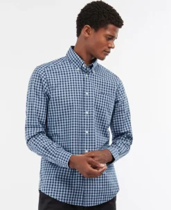 BARBOUR MERRYTON TAILORED FIT SHIRT - BLUE