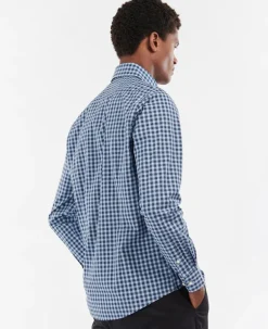 BARBOUR MERRYTON TAILORED FIT SHIRT - BLUE