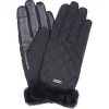 BARBOUR NORWOOD WOMEN'S GLOVES - BLACK
