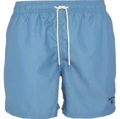 BARBOUR STAPLE LOGO 5" SWIM SHORT - FORCE BLUE