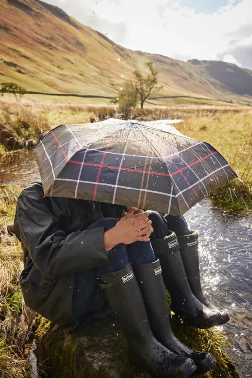BARBOUR WALKER UMBRELLA - CLASSIC TARTAN