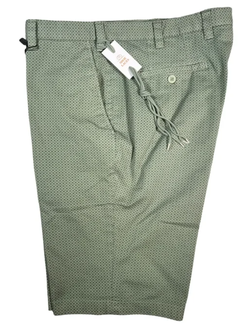 BORELIO MEN'S COTTON SHORTS - OLIVE