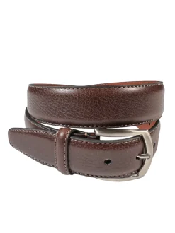 BOSCA 1911 CORRESPONDENT CASTELO BELT - DARK BROWN