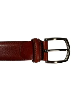 BOSCA 1911 CORRESPONDENT CASTELO BELT - DARK BROWN