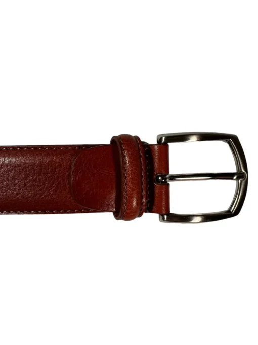 BOSCA 1911 CORRESPONDENT CASTELO BELT - DARK BROWN