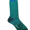 BRESCIANI 1970 CALF SOCK - GREEN