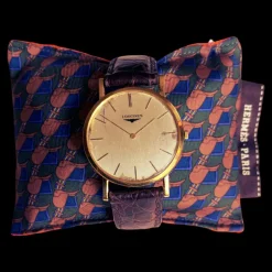 BUTTON DOWN HERMES CEDAR WATCH PILLOW - GREEN SADDLE