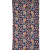 CALABRESE 1924 SILK SCARF - NAVY PAISLEY