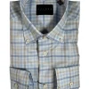 CALDER CARMEL MEN'S SHIRT - SKY BLUE CHECK
