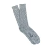 CORGI COTTON MARL SOCK - OCEAN BLUE