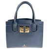 CUOIERIA FIORENTINA BELLA MINI TOTE - NAVY
