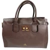 CUOIERIA FIORENTINA BELLA SOFT LARGE TOTE - CIOCCOLATO