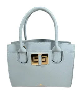 CUOIERIA FIORENTINA BELLA MINI TOTE - CARTA ZUCCHERO