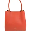 CUOIERIA FIORENTINA CANDY BUCKET BAG - PAPAYA