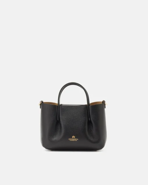 CUOIERIA FIORENTINA CANDY MINI TOTE - BLACK