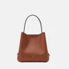 CUOIERIA FIORENTINA CANDY BUCKET BAG - CARAMEL