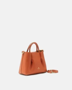CUOIERIA FIORENTINA CANDY SMALL TOTE - PAPAYA