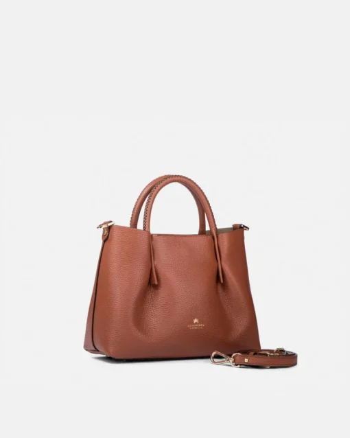 CUOIERIA FIORENTINA CANDY SMALL TOTE - CARAMEL