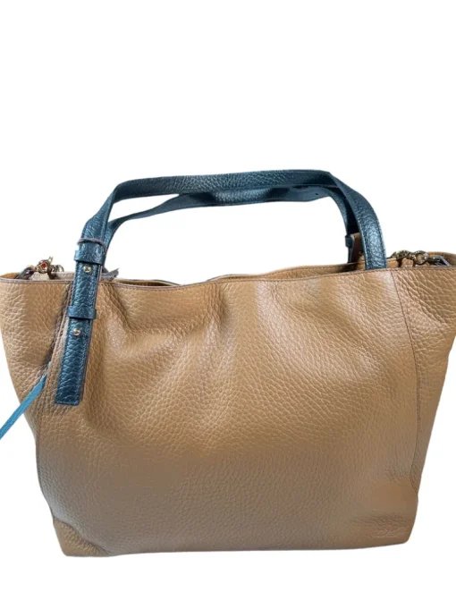 CUOIERIA FIORENTINA COQUETTE SHOPPING BAG - CARAMEL