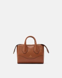 CUOIERIA FIORENTINA CORA SMALL TOTE BAG - CARAMEL