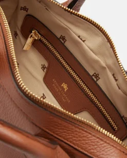 CUOIERIA FIORENTINA CORA SMALL TOTE BAG - CARAMEL