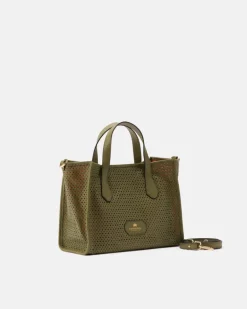 CUOIERIA FIORENTINA DORA TOTE - MILITARE