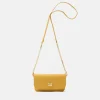 CUOIERIA FIORENTINA PATTY CLUTCH - YELLOW