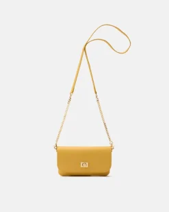 CUOIERIA FIORENTINA PATTY CLUTCH - YELLOW