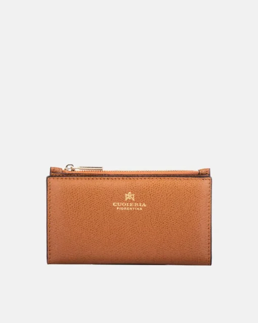 CUOIERIA FIORENTINA VERTICAL CARD HOLDER - LION