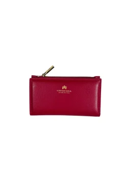 CUOIERIA FIORENTINA VERTICAL CARD HOLDER - FUCSIA