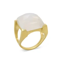 DEAN DAVIDSON GOLD PLAZA RING - MOONSTONE