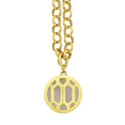 DEAN DAVIDSON SIGNATURE GOLD COLLAR NECKLACE - LABRADORITE