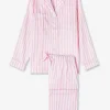 DEREK ROSE CAPRI 20 WOMEN'S PAJAMA SET - PINK