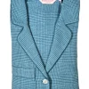 DEREK ROSE KELBURN 34 WOMEN'S PAJAMA SET - BLUE
