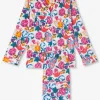 DEREK ROSE LEDBURY 50 WOMEN'S PAJAMA SET - WHITE