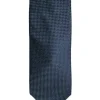DION SILK JACQUARD TIE - NAVY