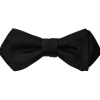 DION SILK TWILL FORMAL BOWTIE - BLACK