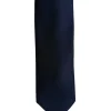 DION WOOL MELANGE TIE - MARINE BLUE